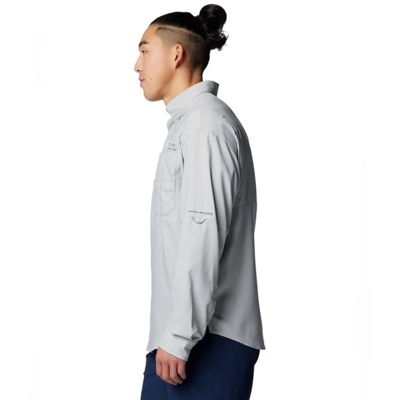 Columbia Men’s PFG Tamiami Long Sleeve Shirt Sz XL UPF 40 Fishing Lightweight - Picture 3 of 15